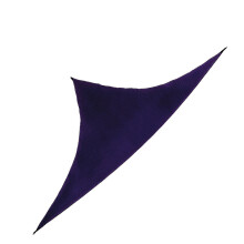 (Purple) 3*3*3M Sun Protection Sun Canopy Camping Shade Sails &Nets Canopy Foldable Outdoor Awning Triangle Canopy