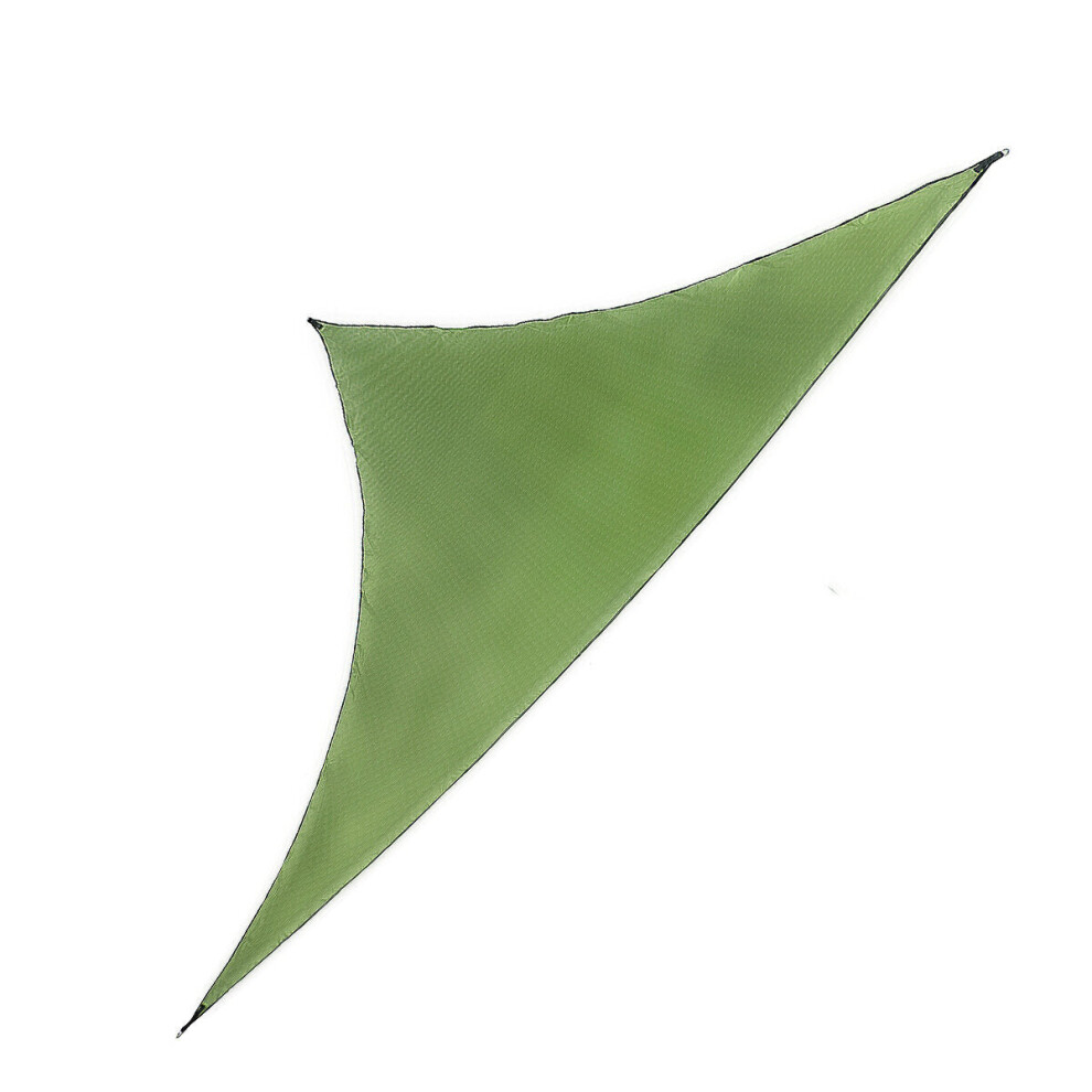 (Army Green) 3*3*3M Sun Protection Sun Canopy Camping  Shade Sails &Nets Canopy Foldable Outdoor Awning Triangle Canopy