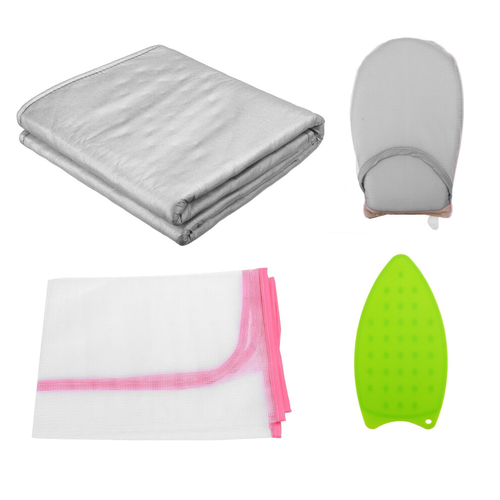 (4pcs) 4PCS Portable Ironing Tablecloth Household Electric Iron Iron Protection Mat Useful Iron Protection Pad