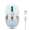 (Black) 2.4G Wireless Gaming Mouse 7 Buttons Adjustable 1000-2400DPI LED Breathing Light Rechargeable Mouse 15