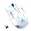 (Black) 2.4G Wireless Gaming Mouse 7 Buttons Adjustable 1000-2400DPI LED Breathing Light Rechargeable Mouse 21