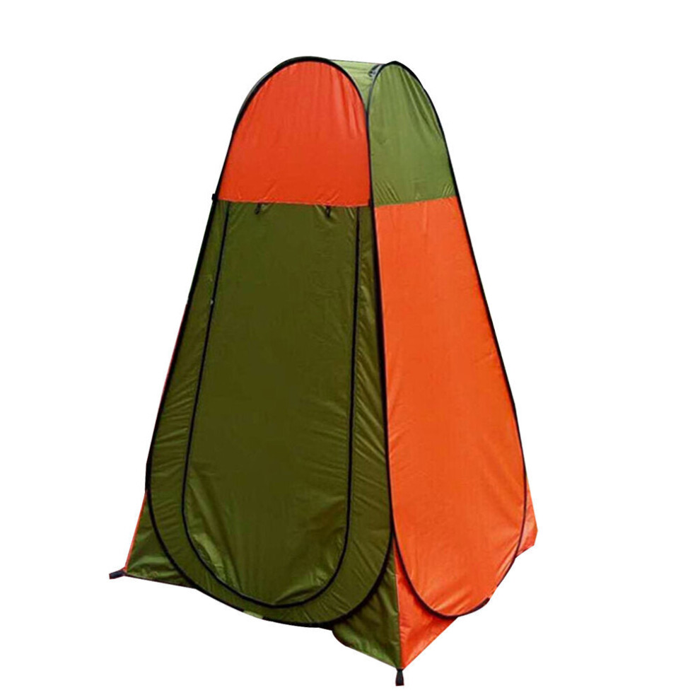 (Green) 47.24x47.24x74.8inch Privacy Shower Tent Changing Room Outdoor Camping Tent UV-proof Sunshade Canopy