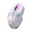 (Black) 2.4G Wireless Gaming Mouse 7 Buttons Adjustable 1000-2400DPI LED Breathing Light Rechargeable Mouse 18