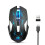 (Black) 2.4G Wireless Gaming Mouse 7 Buttons Adjustable 1000-2400DPI LED Breathing Light Rechargeable Mouse 14