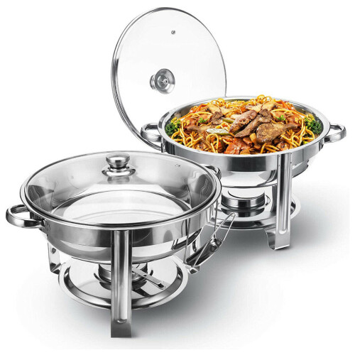 2pcs Set Stainless Steel Dining Stove 2 Pack 4 Litre Cooker 2