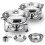 2pcs Set Stainless Steel Dining Stove 2 Pack 4 Litre Cooker 4