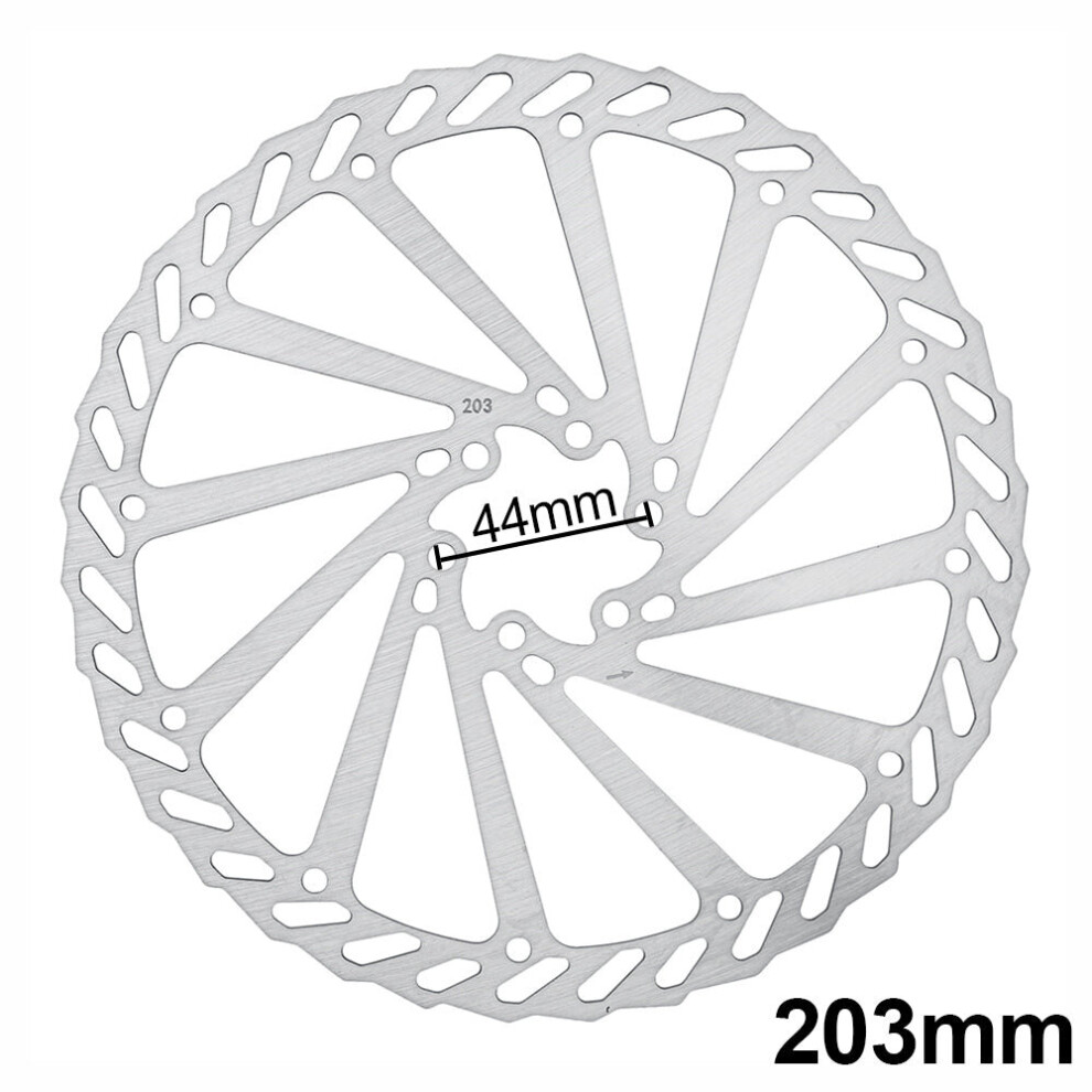 (203mm) 120/140/160/180/203mm Road MTB Adapter 6 Bolt Disc Brake Rotor Bike Disk Brake