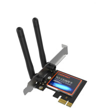 300Mbps 2.4GHz PCIE WiFi Wireless Networking Adapter LAN Card for Desktop Computer