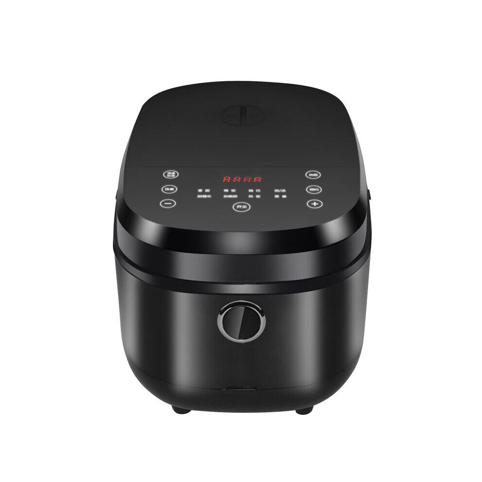 (Champagne) 5L Touchscreen Non-stick Rice Cooker 1000W 220V 8 Large Menu Functions 24h Appointment LCD Touch Screen