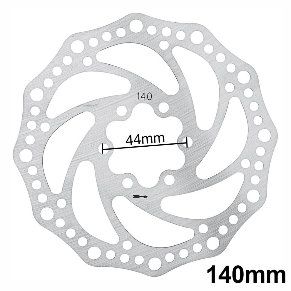 (140mm) 120/140/160/180/203mm Road MTB Adapter 6 Bolt Disc Brake Rotor Bike Disk Brake