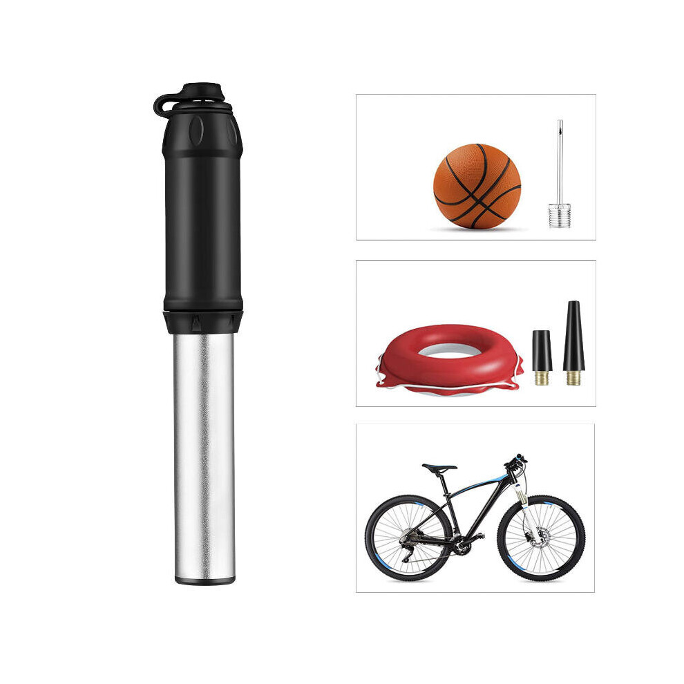 2 In 1 Valve High Pressure Cycling Air Pump Portable Mini Lightweight Inflator Bike Pump