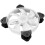 (1pc) 12cm RGB Cooling Fans Quiet Computer Case Chassis Fan Computer PC Cooler for PC Computer CPU 6