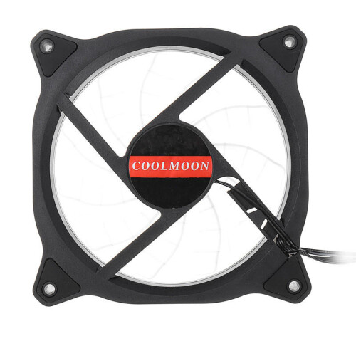 12CM 6 Pin 12 Modes Adjustable Colorful RGB LED Silent Computer Case Cooling Fan for PC Computer Case 2