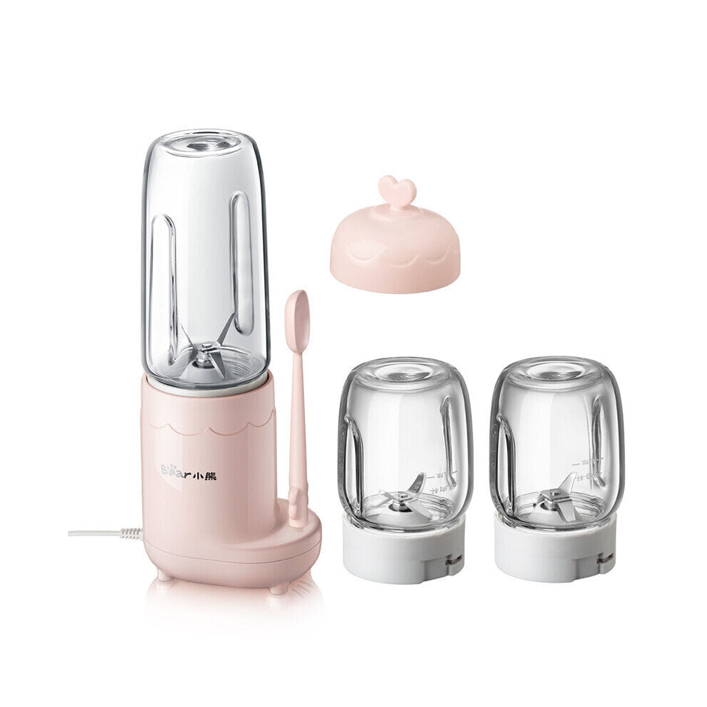 200W 220V Portable Multi-functional Baby Food Blender Juicer Machine Meat Grinder with 3 Cups