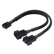 15cm PWM Fan Splitter Supports 2 PWM Fans From A Single Motherboard PWM Header