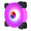 (1pc) 12cm RGB Cooling Fans Quiet Computer Case Chassis Fan Computer PC Cooler for PC Computer CPU 4