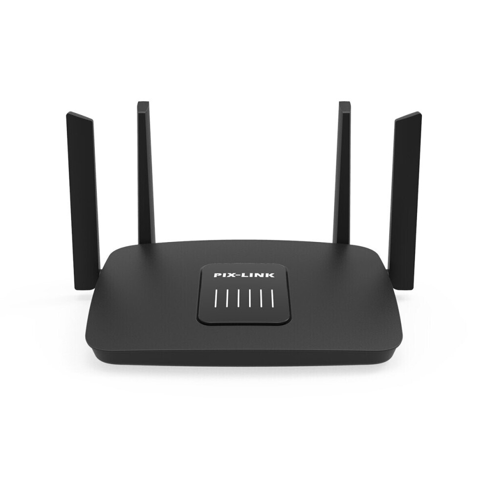 (Us Plug) 1200Mbps Wireless Router Dual Band Wifi Signal Booster Gigabit Repeater Signal Amplifier With 4 External Antennas 6112212962237