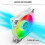 (White) 120mm PC Computer Case Cooling Fan 4PIN 5V ARGB Sync PWM Musical Rhythm 10