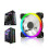 12CM 6 Pin 12 Modes Adjustable Colorful RGB LED Silent Computer Case Cooling Fan for PC Computer Case 1