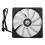 (White) 120mm PC Computer Case Cooling Fan 4PIN 5V ARGB Sync PWM Musical Rhythm 11