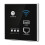 (Silver) 300M Wireless WIFI Wall Embedded Router WiFi Repeater Extender USB Charging Socket for Home Use 7