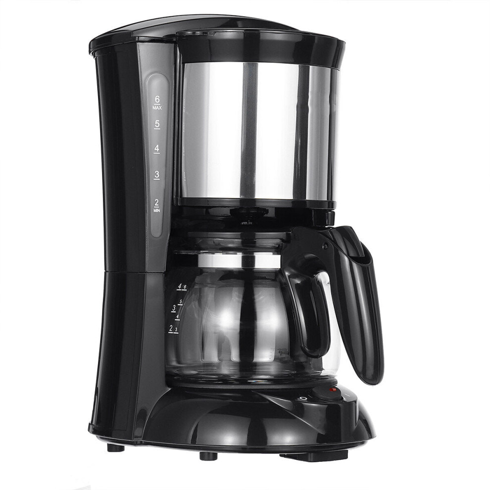 600W 650ml Household Drip-type Coffee Machine American Coffee Tea Maker Dual Use