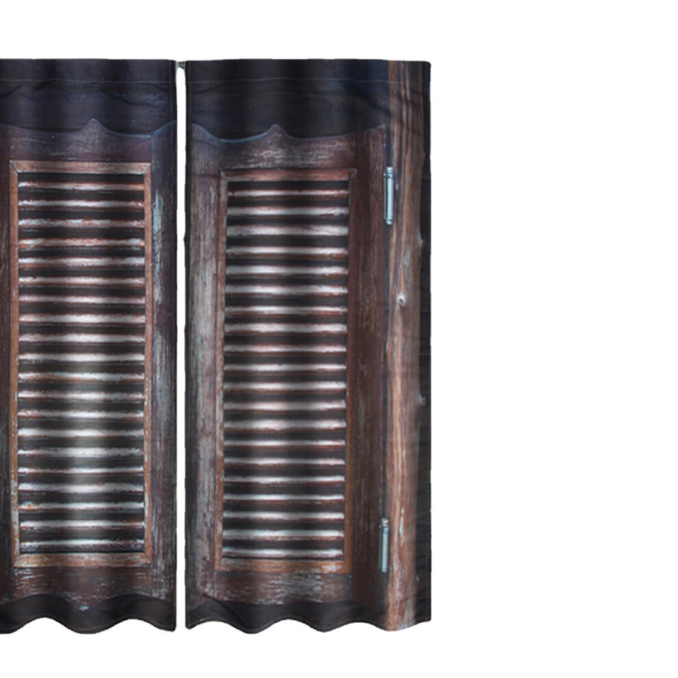 (D.) 2 Panel 3D Pringting Blackout Window Curtains Screens Thermal Drapes For Study Room Bedroom-image-OPC-PBXW7VW-NEW