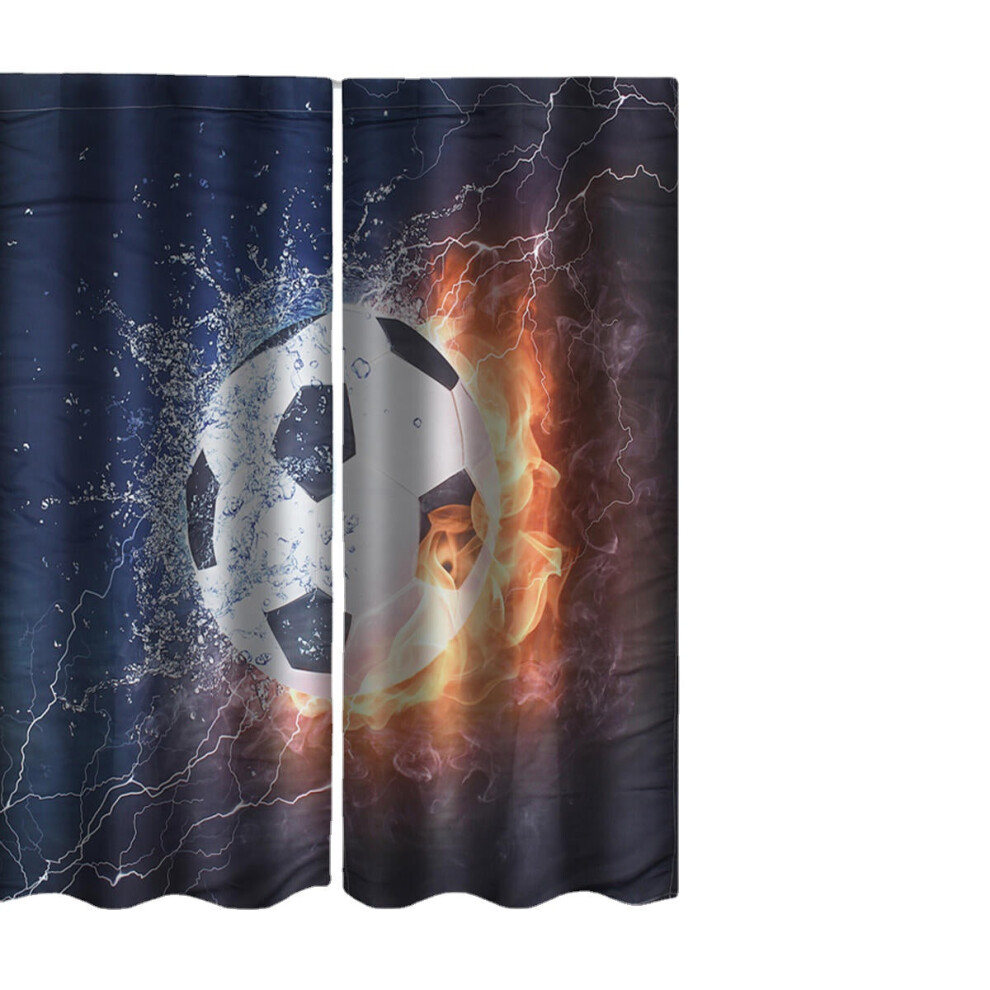 (.A) 2 Panel 3D Pringting Blackout Window Curtains Screens Thermal Drapes For Study Room Bedroom-image-OPC-PBXW7VS-NEW