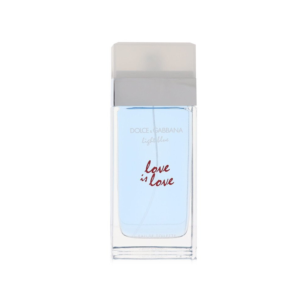 Light Blue Love Is Love Eau De Toilette Spray (Tester) By Dolce & Gabbana