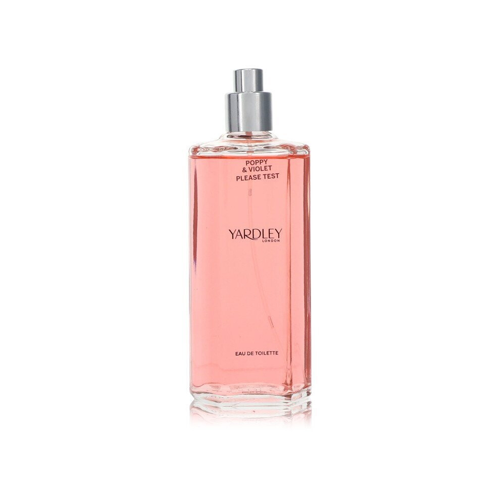 Yardley Poppy & Violet Eau De Toilette Spray (Tester) By Yardley London