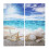 (N) 2 Panels/set Anti-UV Blackout Window Curtains 3D Effect Print Thermal Drapes 10