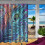 (N) 2 Panels/set Anti-UV Blackout Window Curtains 3D Effect Print Thermal Drapes 16