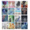 (N) 2 Panels/set Anti-UV Blackout Window Curtains 3D Effect Print Thermal Drapes 2