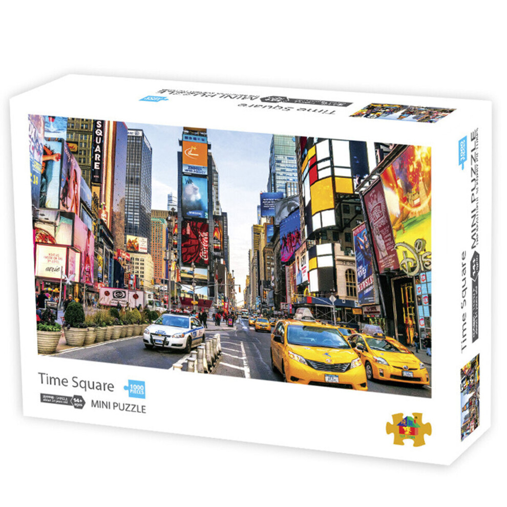 (19) 1000 Pieces Jigsaw Puzzles Fish House Time Square London Landscape Jigsaw Puzzle Toy for Adults Children Kids Educational Games Toys