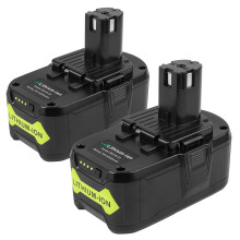 (2xBattery) 8.0Ah P108 18Volt Replacement Battery Compatible for Ryobi 18V Lithium-Ion Battery P109 P107 P105 P104 P103 P102 P190