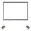 100-Inch Projector Screen with Stable Stand 16:9 Full HD Portable Polyester White Elastic Screen 2