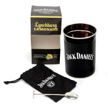 Jack Daniels No7 Lynchberg Lemonade Cocktail Kit Tin Mug Home Bar Pub Drink Gift