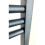 (500mm, Flat) York Anthracite Flat/ Curved Towel Rails 4