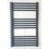(500mm, Flat) York Anthracite Flat/ Curved Towel Rails 1