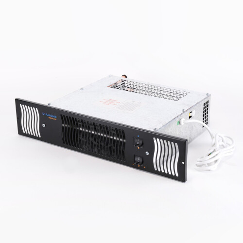 (Black, No) Diamond 500 Kitchen Plinth Heater