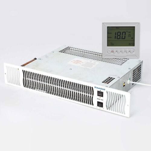 (White, Yes) Diamond 900 Kitchen Plinth Heater
