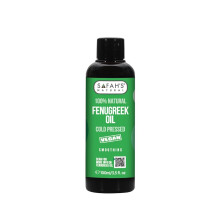 Safah's Natural Cold Pressed 100% Natural FENUGREEK OIL 100 ML