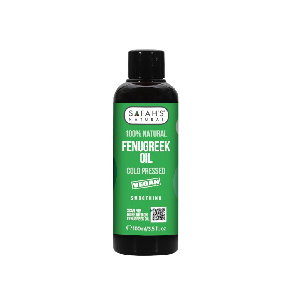 Safah's Natural Cold Pressed 100% Natural Fenugreek Oil 100 Ml
