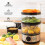 Quest 3 Layer Compact Food Steamer Stainless Steel 5