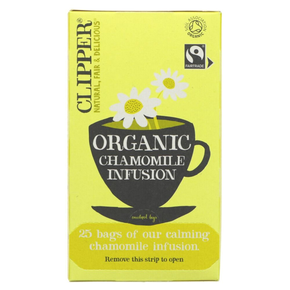 Clipper Chamomile 25 bags ( pack of 6 )