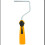 Coral Easy Coater Mini Paint Roller Frame With Soft Grip Handle 4 Inch 2