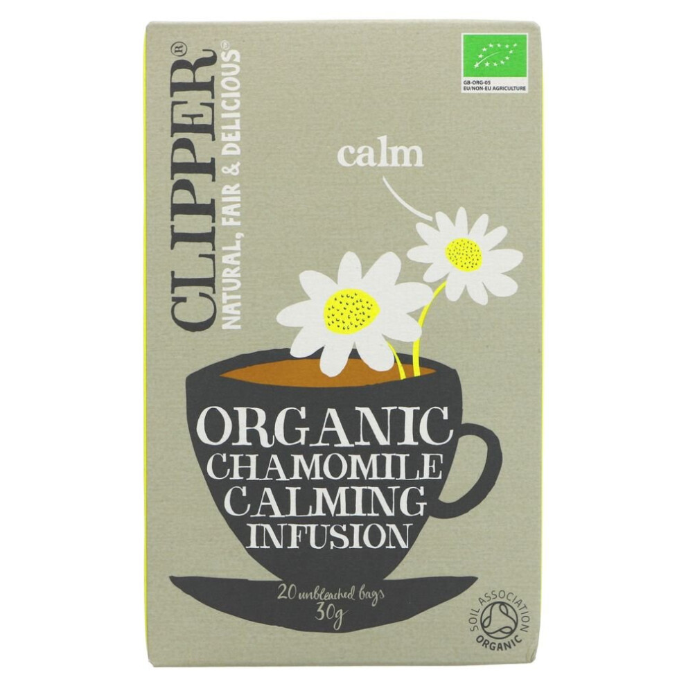 Clipper Chamomile 20 bags ( pack of 6 )