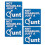NOT REALLY DISABLED JUST A C#NT CAR DECALS - 100mm X 100mm - 4 Pack 1