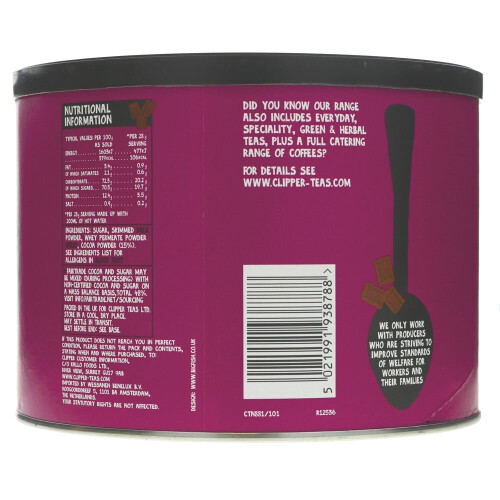 Clipper Clipper Instant Hot Chocolate  1kg ( pack of 4 ) 1