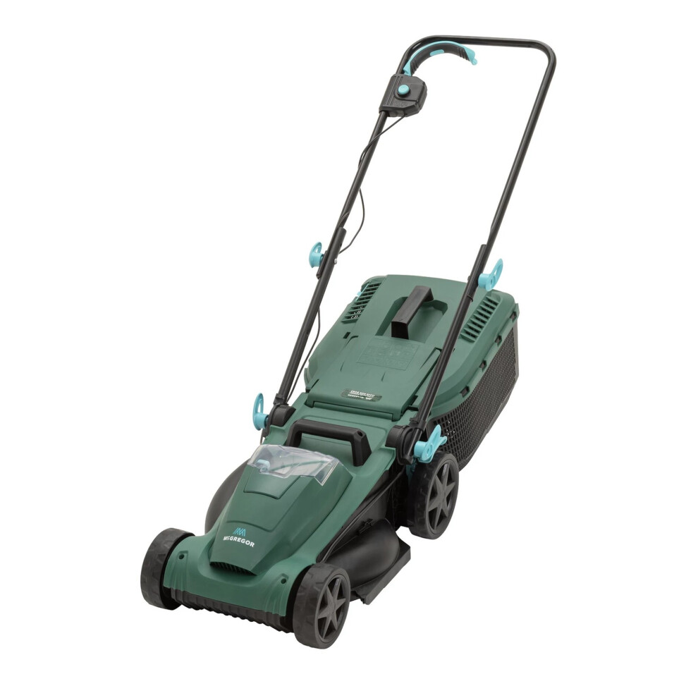 McGregor MCR2134A 34cm Cordless Rotary Lawnmower - 21.6V